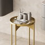 Hanah Home Mesa de Centro Shb-002-B Dorada